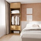 Guarda-roupa Modulado 2 Peças 2 Portas Jade Cabecasa Madeirao