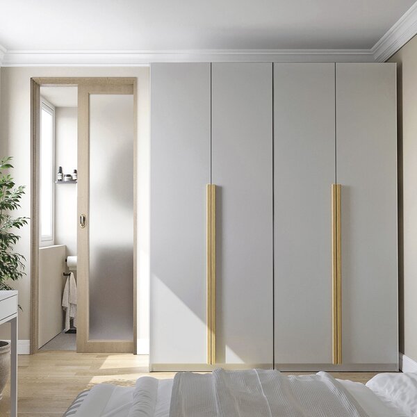 Guarda-roupa Modulado 2 Peças 4 Portas Jade Cabecasa Madeirao