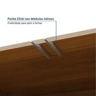 Guarda-roupa Modulado 2 Peças 4 Portas Jade Cabecasa Madeirao