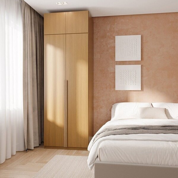 Guarda-roupa Modulado 2 Peças 4 Portas Jade Cabecasa Madeirao