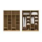 Guarda-roupa Modulado 2 Peças 4 Portas Jade Cabecasa Madeirao