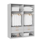 Guarda-roupa Modulado 2 Peças 4 Portas Jade Cabecasa Madeirao