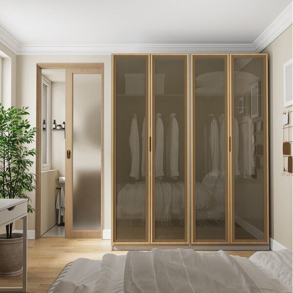 Guarda-roupa Modulado 2 Peças 4 Portas Jade Cabecasa Madeirao