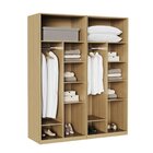 Guarda-roupa Modulado 2 Peças 4 Portas Jade Cabecasa Madeirao