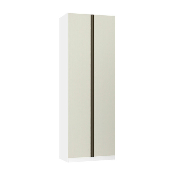 Guarda Roupa Modulado 2 Portas 2 Cabideiros 80cm Prime Lucian