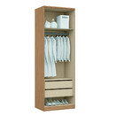 Guarda Roupa Modulado 2 Portas 2 Gavetas 78,5cm Elegance Móve