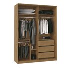 Guarda Roupa Modulado 2 Portas 3 Gavetas 100% Mdf Decor  Off