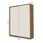 Guarda Roupa Modulado 2 Portas 3 Gavetas 100% Mdf Decor  Off