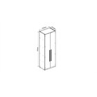 Guarda-roupa Modulado 2 Portas 3 Gavetas 100% Mdf Infinity Sa