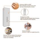 Guarda Roupa Modulado 2 Portas 3 Gavetas 84,1 Cm 100% Mdf Set
