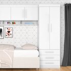 Guarda Roupa Modulado 2 Portas 3 Gavetas Star Poliman Móveis