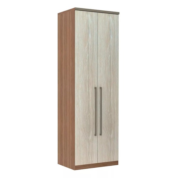 Guarda Roupa Modulado 2 Portas 79cm Connect Luciane Móveis -