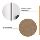 Guarda-roupa Modulado 2 Portas Americanas Com Cabideiro E 2 G