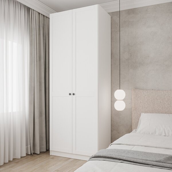 Guarda-roupa Modulado 2 Portas Americanas Com Cabideiro E 2 G