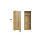 Guarda-roupa Modulado 2 Portas Com Cabideiro 100% Mdf Infinit