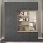 Guarda Roupa Modulado 2 Portas Com Cabideiro Free Be Mobiliár