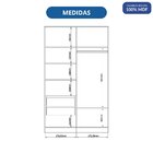 Guarda Roupa Modulado 2 Portas De Correr 2 Gavetas Requinte 1