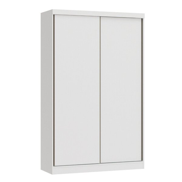 Guarda-roupa Modulado 2 Portas Infinity Branco Line / Branco