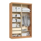 Guarda-roupa Modulado 2 Portas Infinity Cedro/ Branco - Duna