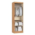 Guarda-roupa Modulado 2 Portas Infinity Cedro/branco Line