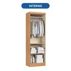 Guarda-roupa Modulado 2 Portas Infinity Cedro/pistache Line