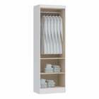 Guarda Roupa Modulado 2 Portas Infinity Móveis Castro Branco