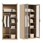 Guarda-roupa Modulado 2 Portas Reflecta Com Prateleiras Jade