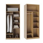 Guarda-roupa Modulado 2 Portas Reflecta Com Prateleiras Jade