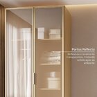 Guarda-roupa Modulado 2 Portas Reflecta Com Prateleiras Jade
