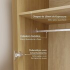 Guarda-roupa Modulado 2 Portas Reflecta Com Prateleiras Jade