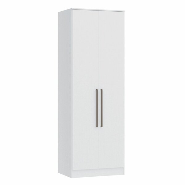 Guarda Roupa Modulado 2 Portas Requinte 100% Mdf Branco Line