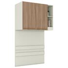 Guarda Roupa Modulado 3 Pecas 241x224 Cm Seletto Henn