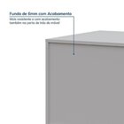 Guarda-roupa Modulado 3 Peças 6 Portas Jade Cabecasa Madeirao