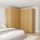 Guarda-roupa Modulado 3 Peças 6 Portas Jade Cabecasa Madeirao