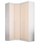 Guarda-roupa Modulado 3 Peças Infinity Branco Line/blush