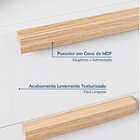 Guarda-roupa Modulado 3 Peças Sem Portas Jade Cabecasa Madeir