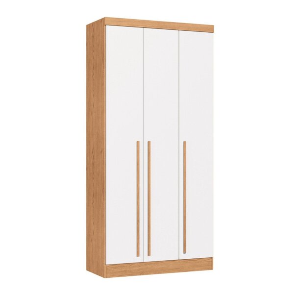 Guarda-roupa Modulado 3 Portas 2 Gavetas Infinity Cedro/ Bran