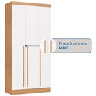 Guarda-roupa Modulado 3 Portas 2 Gavetas Infinity Cedro/ Bran