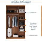 Guarda Roupa Modulado 3 Portas Com Cabideiro Hera Cabecasa Ma