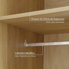 Guarda-roupa Modulado 4 Peças 4 Portas Jade Cabecasa Madeirao