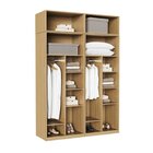 Guarda-roupa Modulado 4 Peças 8 Portas Jade Cabecasa Madeirao