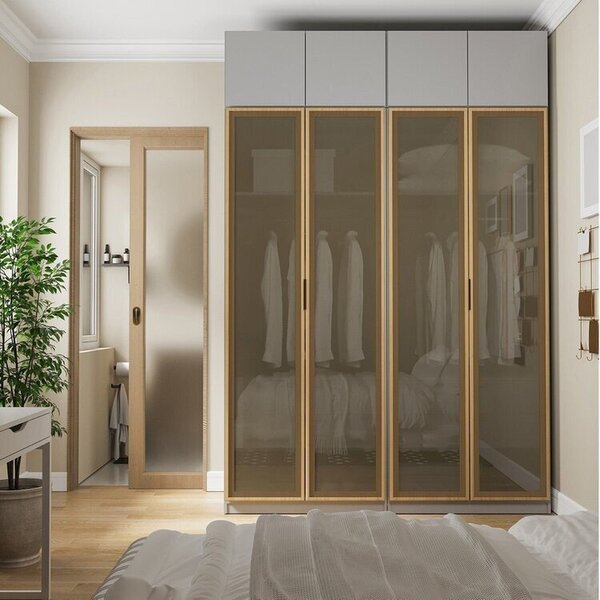 Guarda-roupa Modulado 4 Peças 8 Portas Jade Cabecasa Madeirao