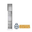 Guarda Roupa Modulado 4 Peças Com Ponte Cabeceira E Mesa De A