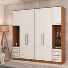 Guarda Roupa Modulado 4 Peças Composição 4 Amendola Branco De