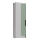 Guarda Roupa Modulado 4 Peças Infinity Branco Line/pistache