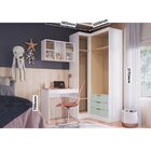 Guarda Roupa Modulado 4 Peças Infinity Branco Line/pistache