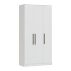 Guarda Roupa Modulado 4 Peças Wood Branco Line