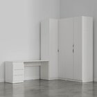 Guarda Roupa Modulado 4 Portas 3 Peças Com Escrivaninha Hera