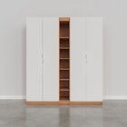 Guarda-roupa Modulado 4 Portas 3 Peças Hera Cabecasa Madeirao