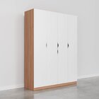 Guarda Roupa Modulado 4 Portas Com Cabideiro Hera Cabecasa Ma